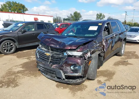 2022 Chevrolet Traverse Fwd Lt Cloth from USA, damaged, VIN 1GNERGKW7NJ162867